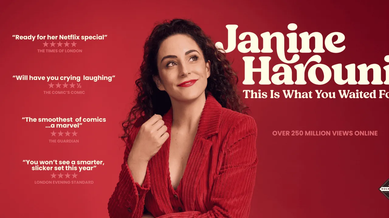 Janine Harouni à l'Apollo Théâtre à Paris avec This Is What You Waited For