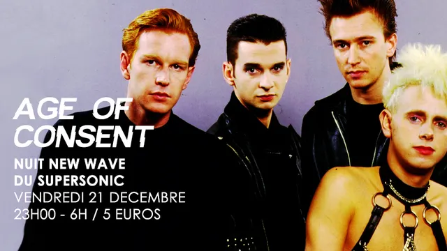 Age of Consent / Nuit New Wave du Supersonic