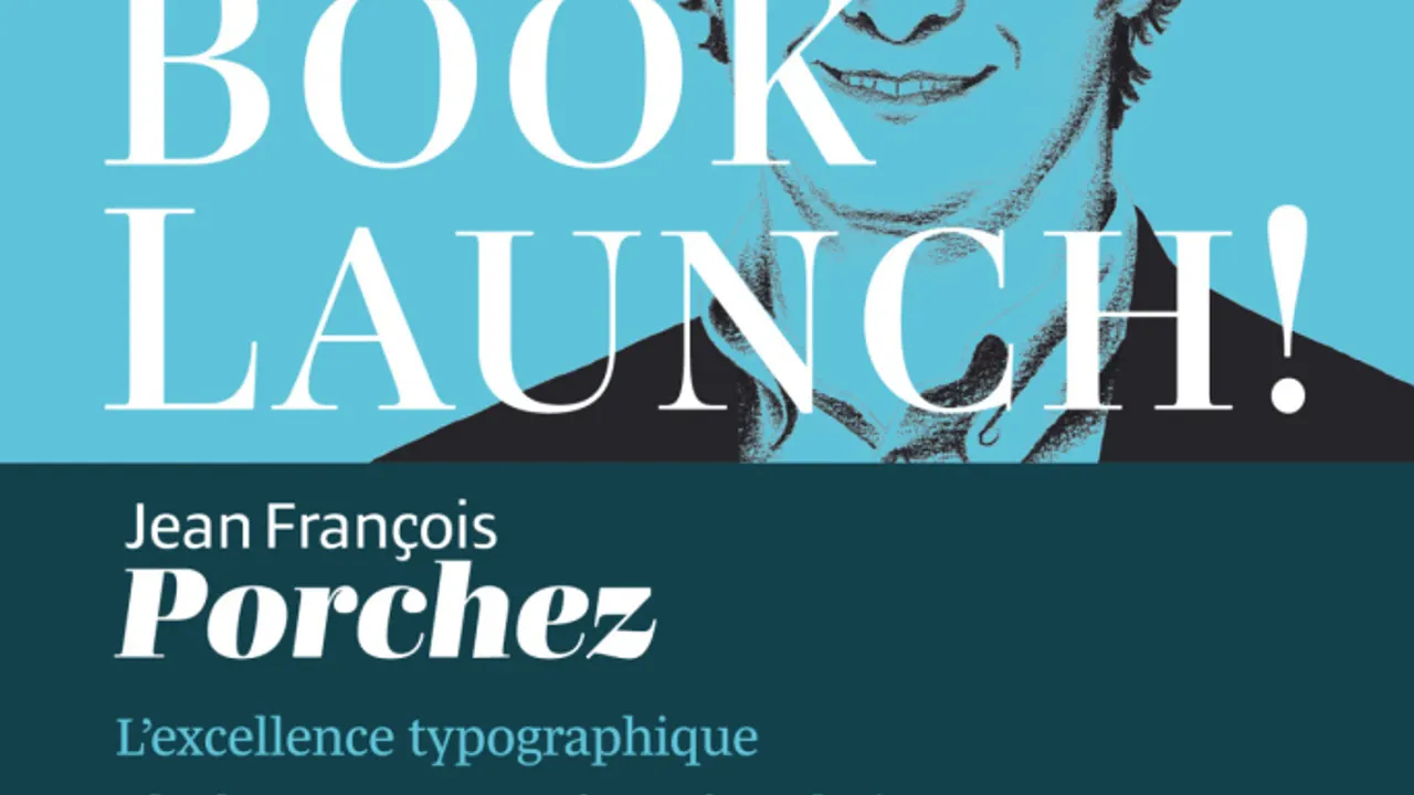 Lancement de la monographie de Jean François Porchez