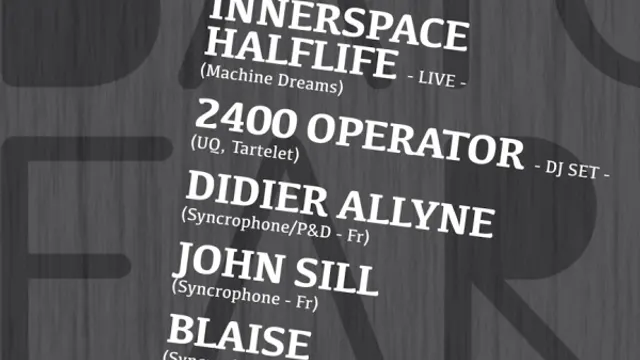 Syncrophone Label Night #3