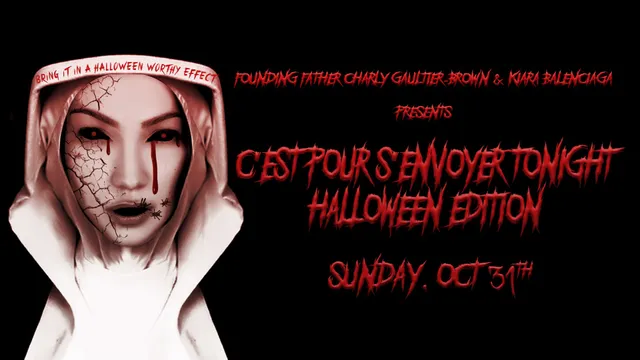 Ball Voguing / C'est pour s'envoyer tonight / Halloween édition