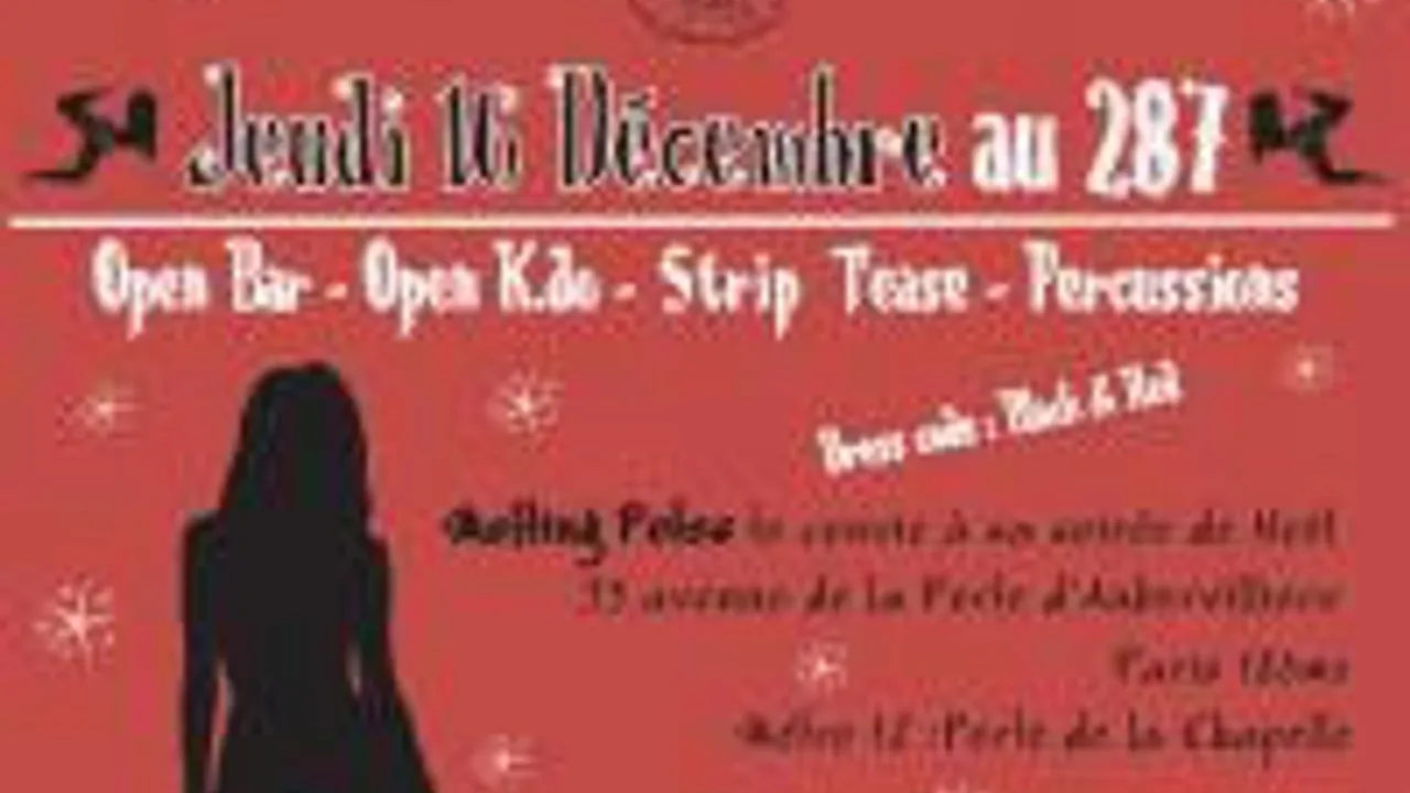 Soirée Isc De Noël Open Bar