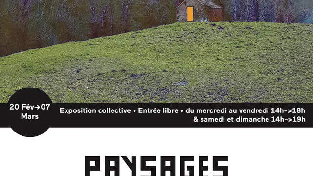Exposition collective- Paysages/ Présages (volet 2)