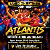 Atlantis: hip hop old school, zouk, konpa, musique congolaise