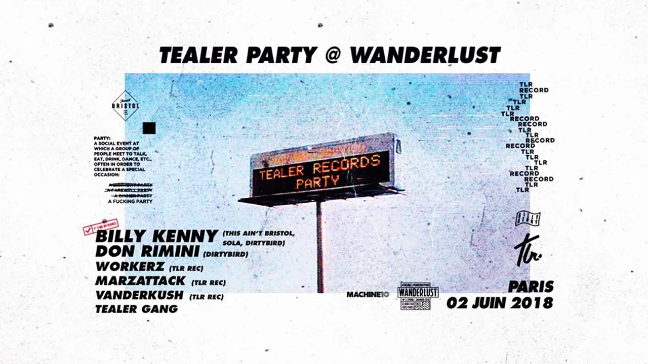 Tealer Party at Wanderlust with Billy Kenny