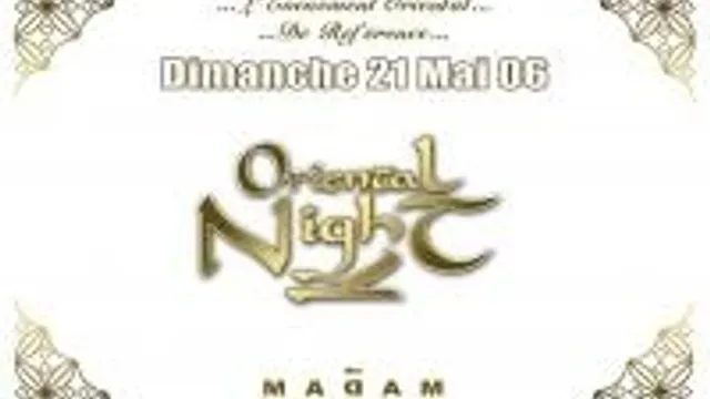 Oriental Night
