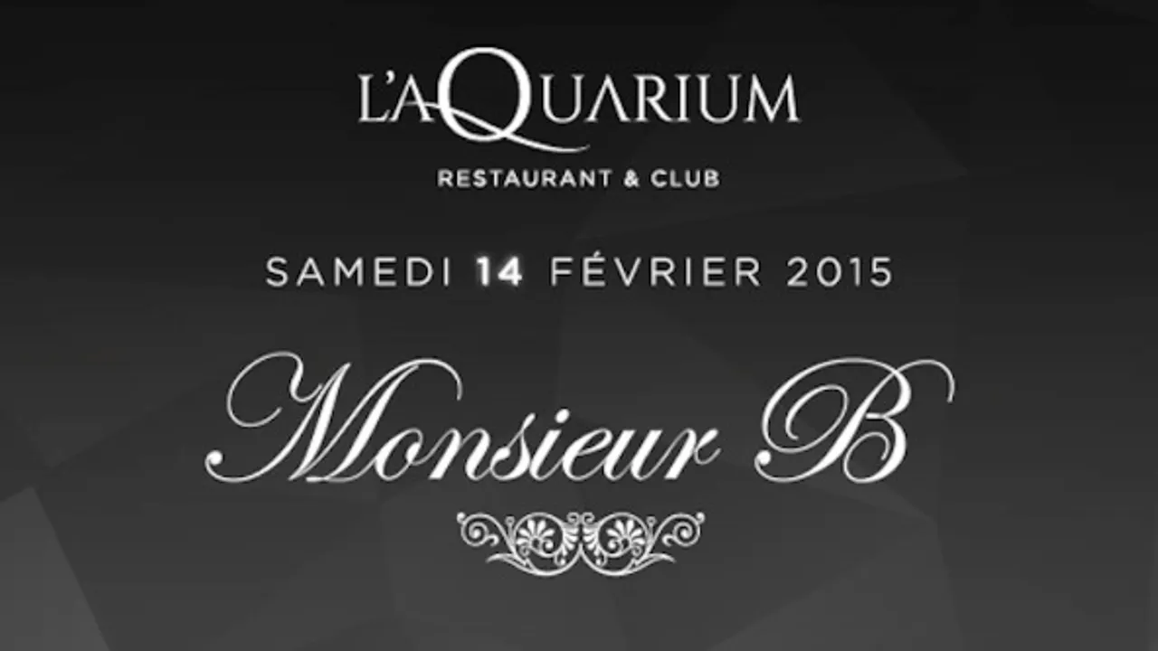L'aQuarium avec MONSIEUR B