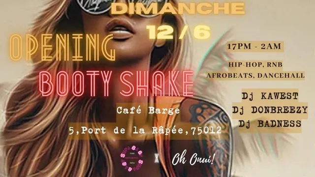 BOOTY SHAKE ! Dancehall Afro Hip-Hop & RnB Party !
