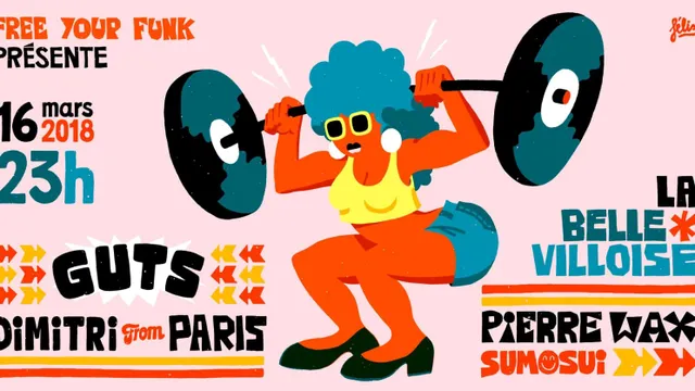 Free your funk special funk & disco : Guts & Dimitri From Paris