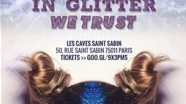 Open Bar  - In Glitter we Trust