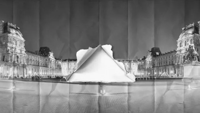 JR au Louvre