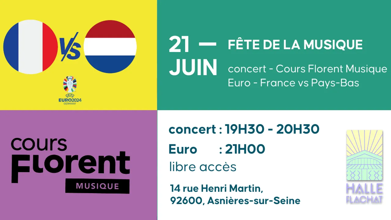 Fête de la musique - Cours Florent Musique