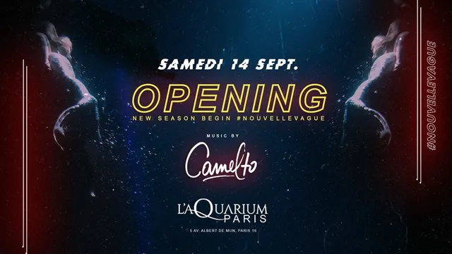 L'Aquarium Opening Nouvelle Vague by Camelto