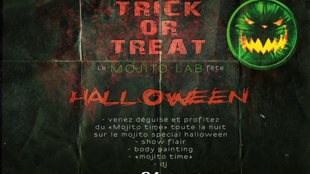 LE MOJITO LAB FÊTE HALLOWEEN
