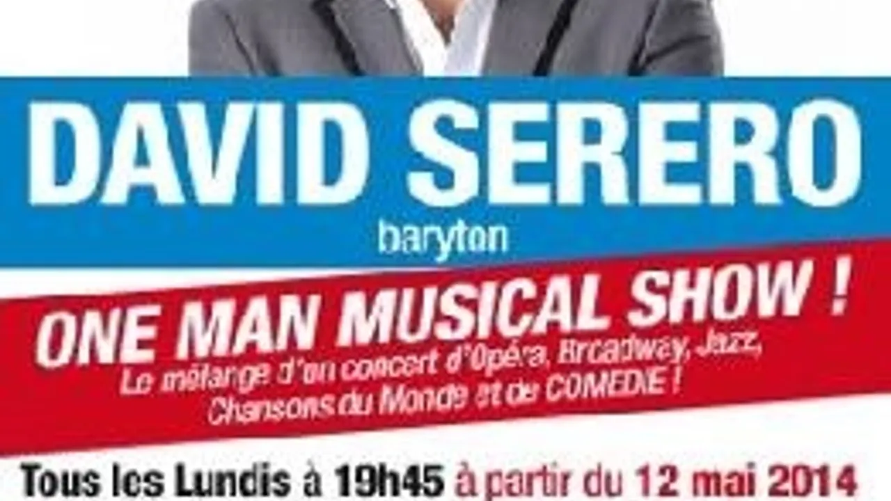 David Serero dans,One Man Musical Show.