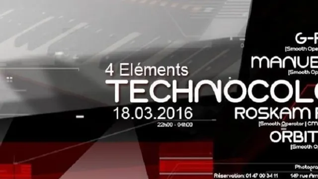 SMOOTH OPERATOR LABEL presents "TECHNOCOLOR #3" with GPROD // MANUEL M // ROSKAM POVL // ORBIT ONE a