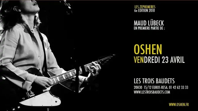 OSHEN en concert à Paris // 23 avril 2010 / BBB