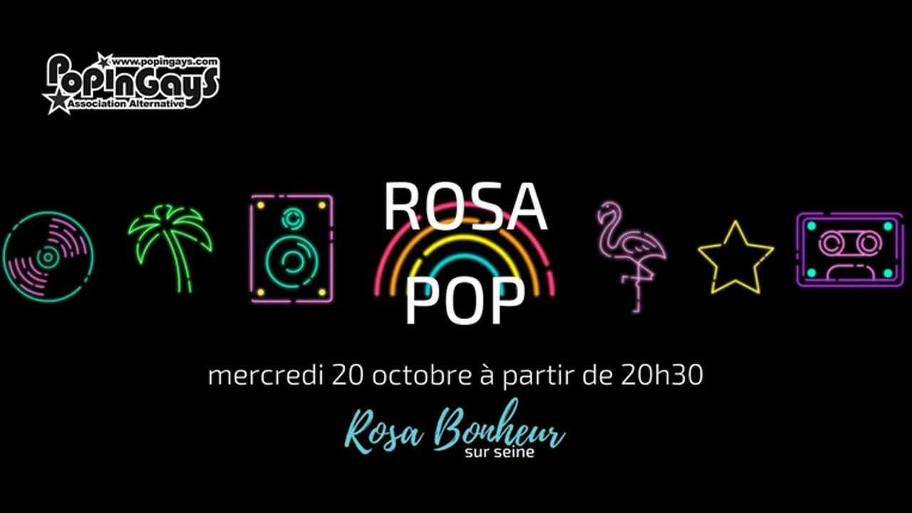 La Rosa Pop - L'afterwork des PopinGays