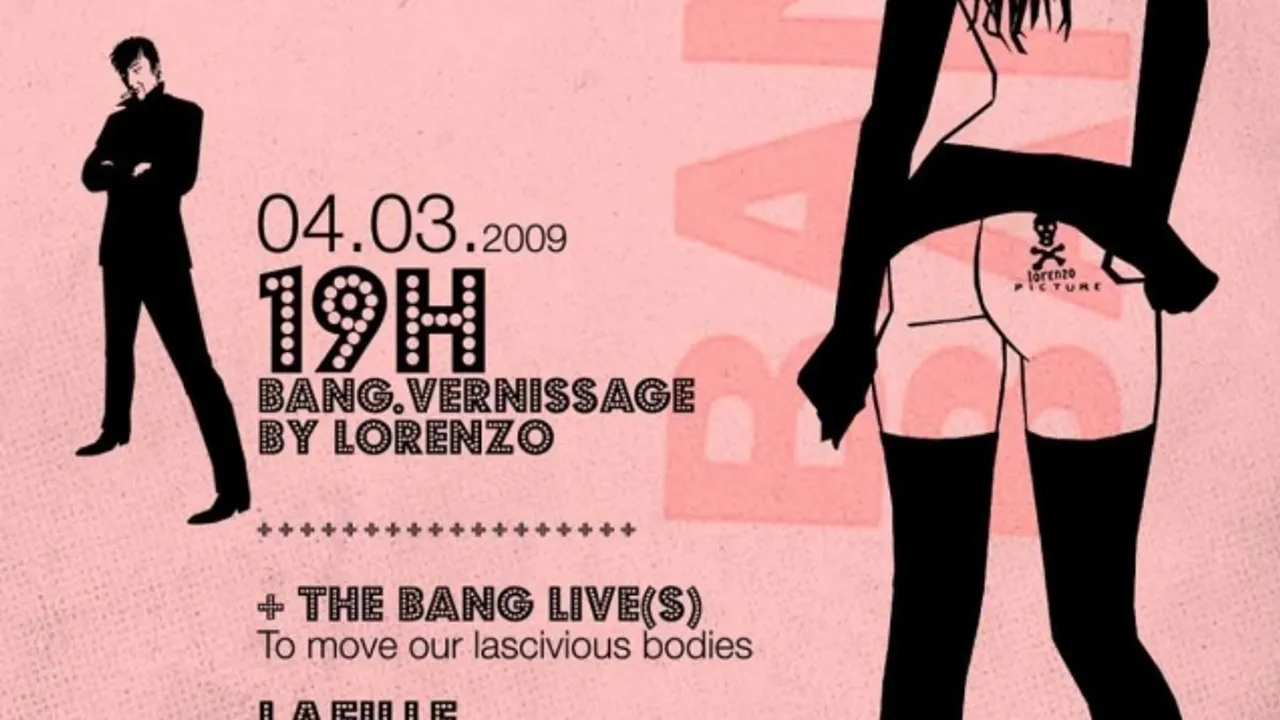 BANG BANG PARTY : LAFILLE + CONTROL + HUMAN TOYS