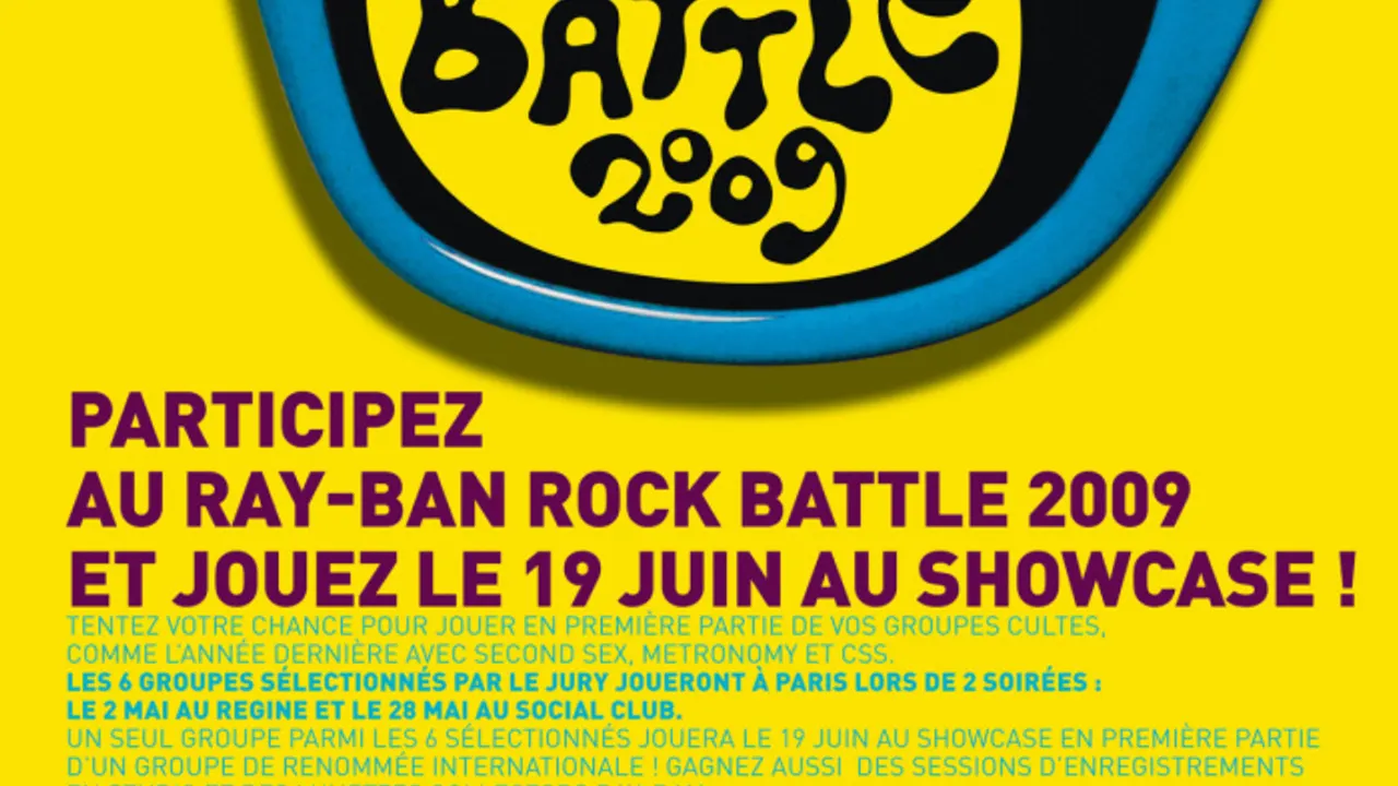 RAY-BAN ROCK BATTLE 2009