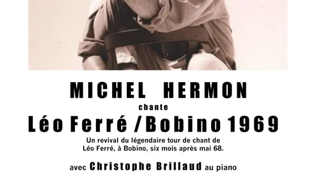 Michel Hermon chante Léo Ferré / Bobino 1969