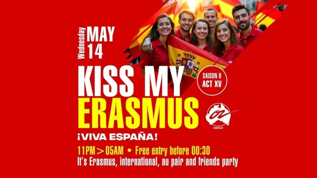 Kiss my Erasmus @ Café OZ