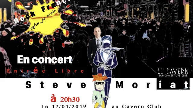 A découvrir en concert Steve Moriat / LIVE au Cavern Club
