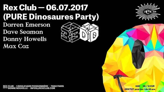 Pure Dino | Darren Emerson • Dave Seaman • Danny Howells • Max Caz