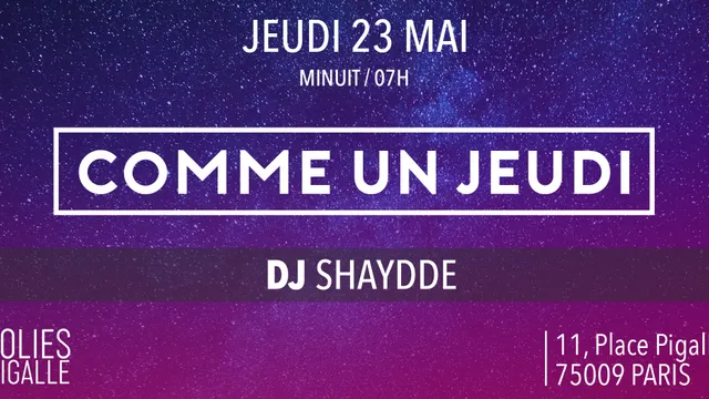 Comme un jeudi