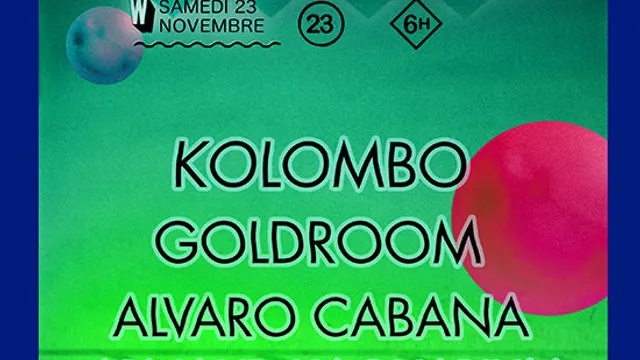 NOUVEAU DISCO : Kolombo ,Goldroom , Arnaud l'Aquarium