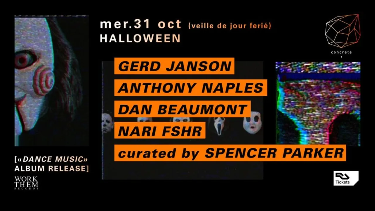 Concrete Curated by Spencer Parker ['Dance Music' Album release]: Gerd Janson
