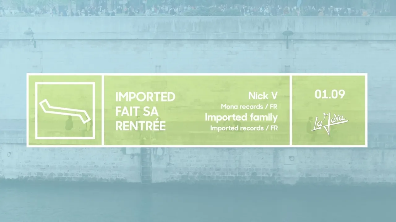 Imported fait sa rentrée - Nick V, Mara Lakour & Imported Family