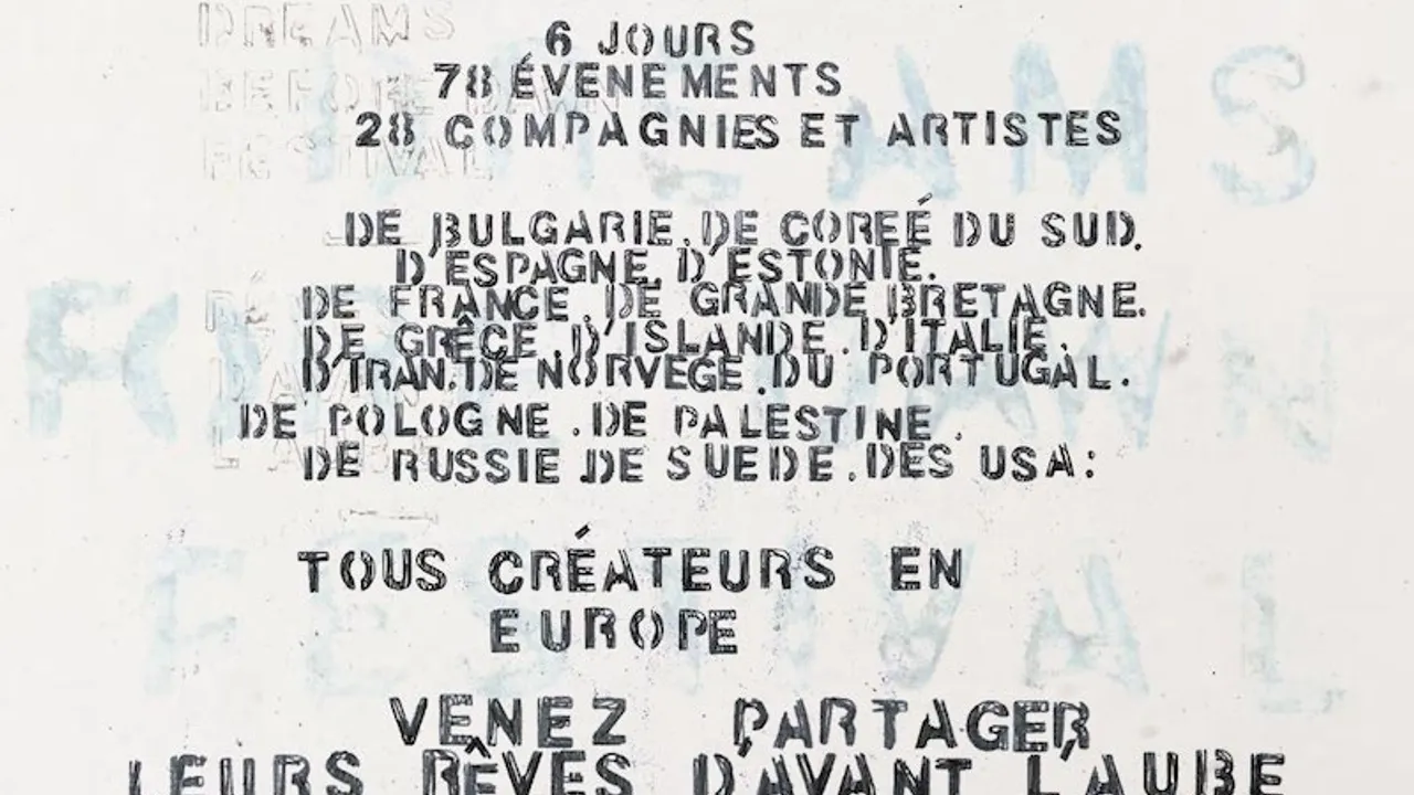 Festival Rêves d'Avant l'Aube