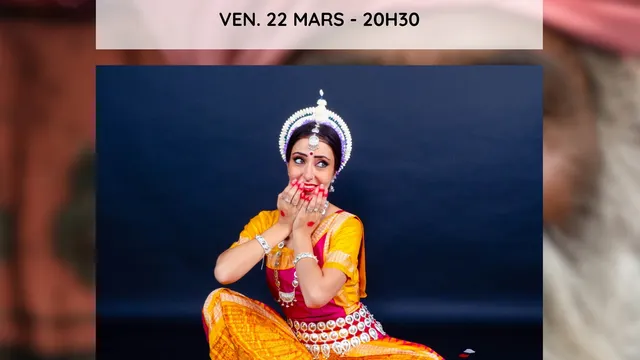 Le parfum capiteux du jasmin - Danse indienne Odissi