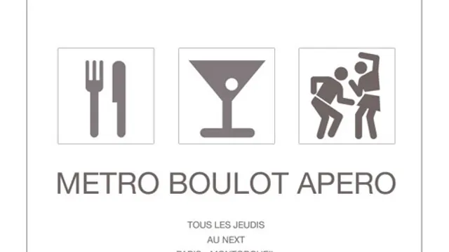 After Work Métro Boulot Apéro