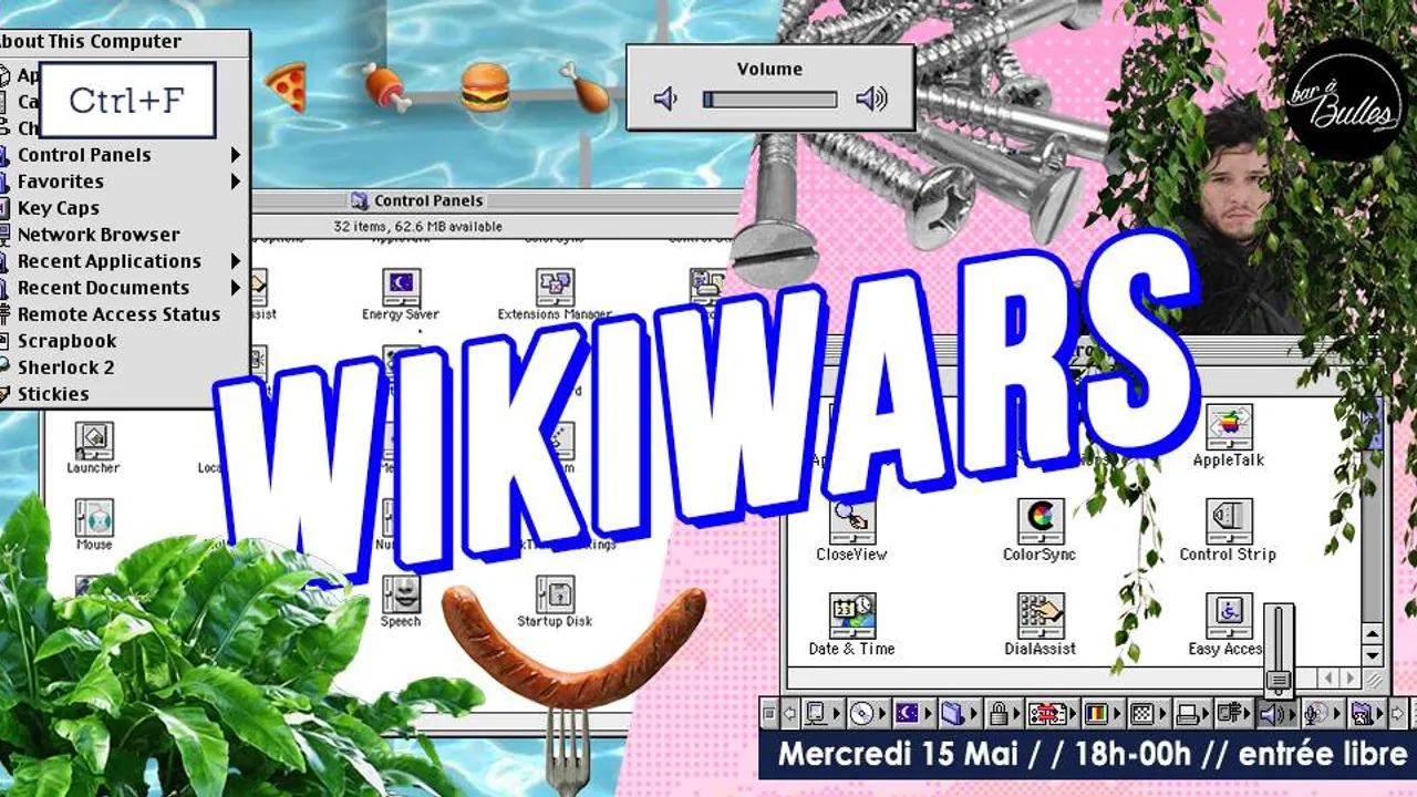 Les Wikiwars au Bar à Bulles