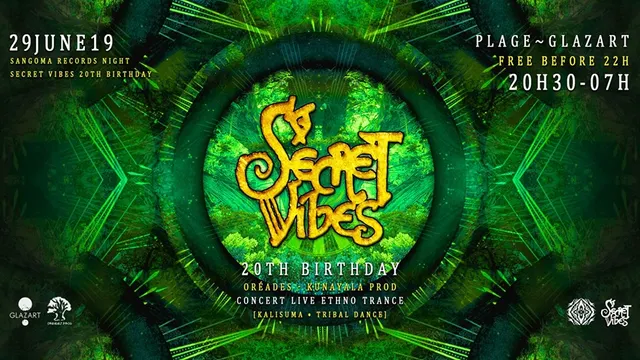 Secret Vibes 20th Birthday