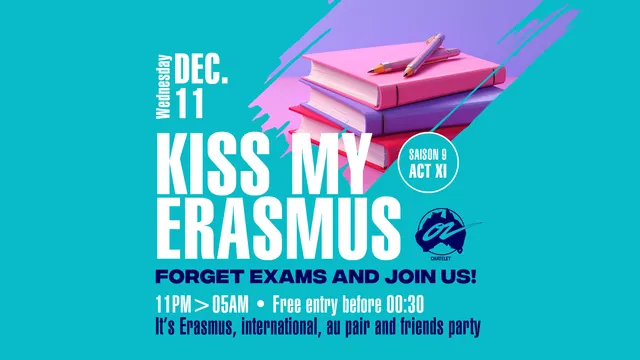 KISS MY ERASMUS @ Café OZ