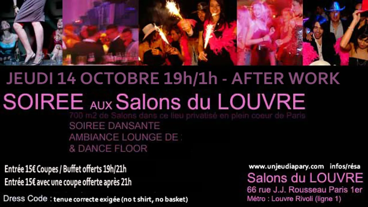After Work @ SALONS DU LOUVRE
