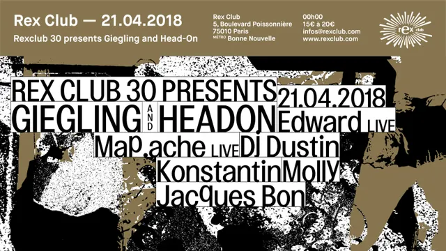 Headon x Giegling x Rex Club 30 Years