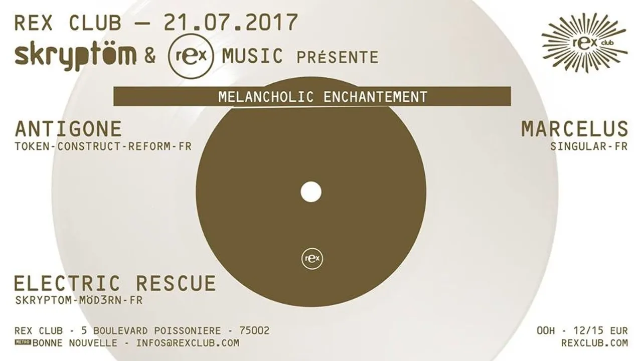 Skryptöm x Rexclub Music | Antigone • Marcelus • Electric Rescue