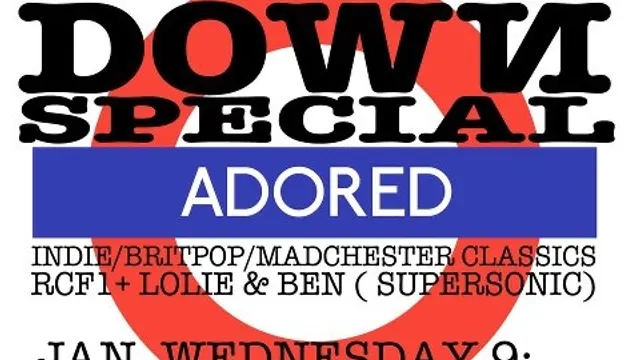 ADORED : Upside Down Special : Film Dj Set Open Pizza