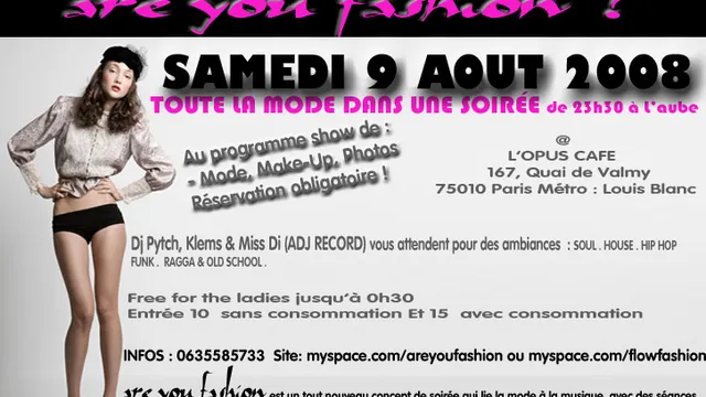 ARE YOU FASHION