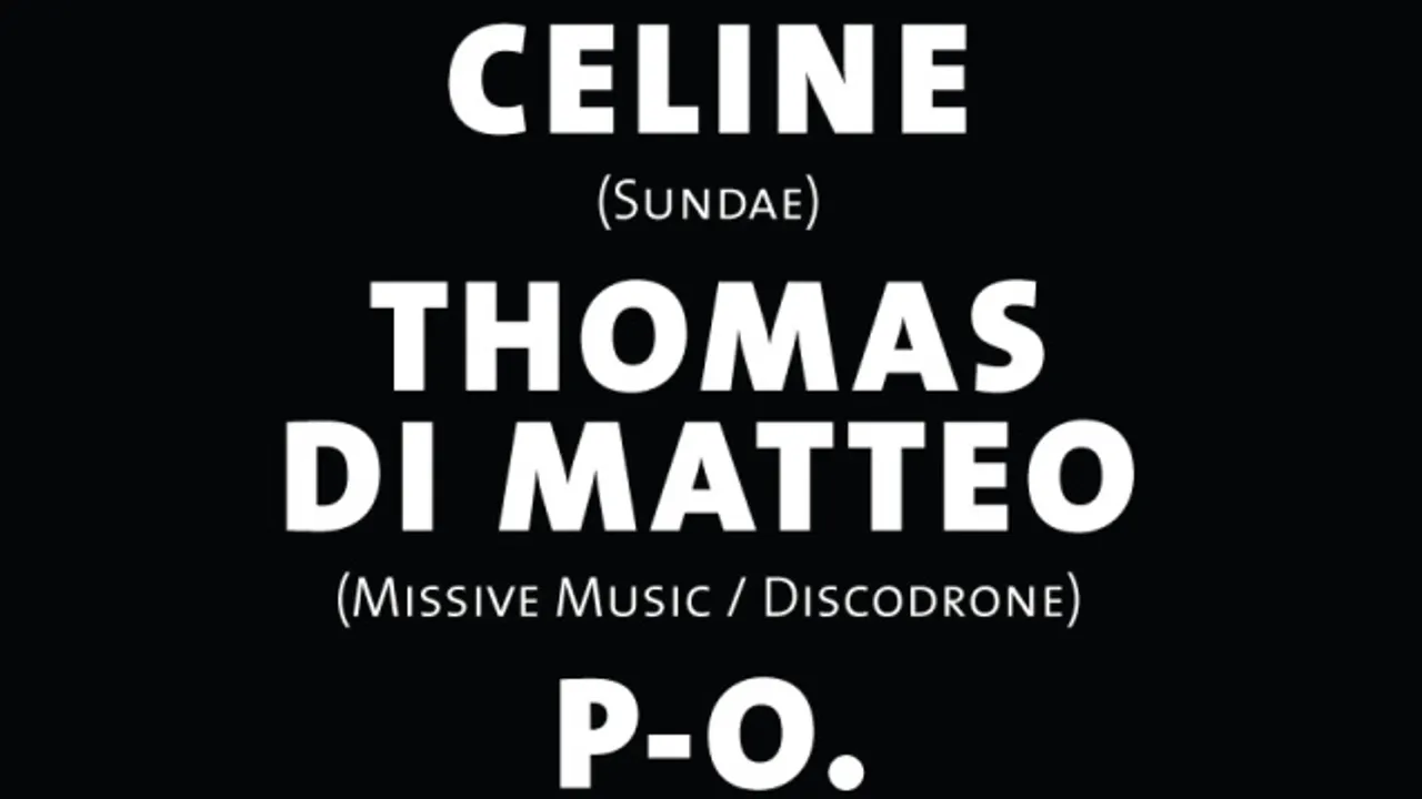 MISSIVE Nite w/ CELINE, THOMAS DI MATTEO & P-O
