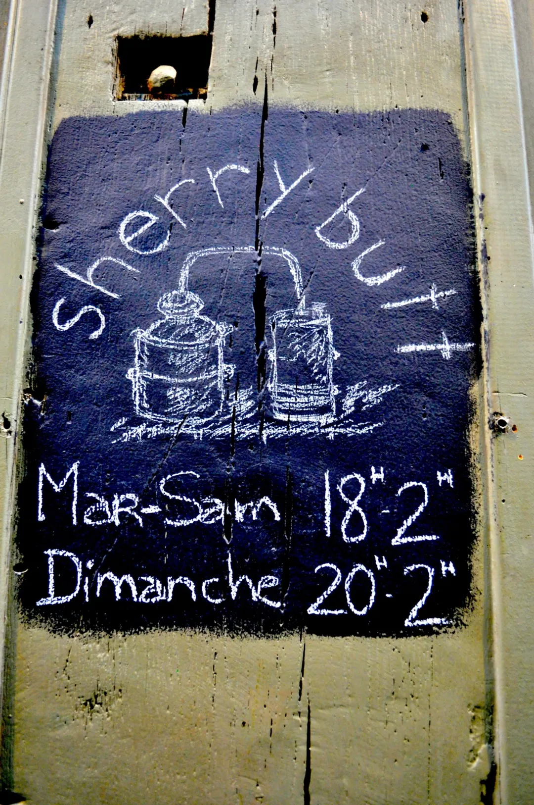 Le Sherry Butt Bar Paris