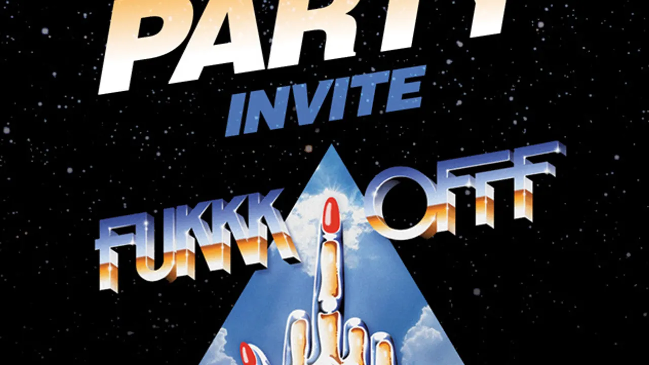 Sourire Party Invite Fukkk Offf