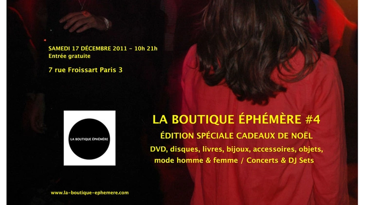 La Boutique Ephémère #4 spécial cadeaux de Noël