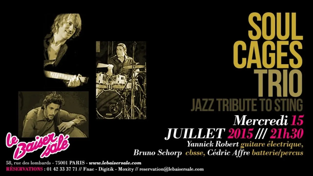 Soul Cages Trio - Jazz Tribute to Sting
