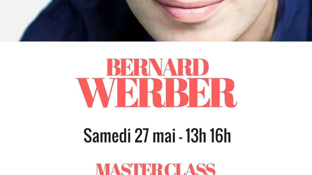 BERNARD WERBER, SON ATELIER D'ÉCRITURE EN EXCLUSIVITÉ À PARIS !