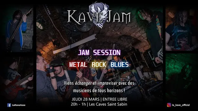 KAVE JAM #7 Rock / Metal / Karnaval